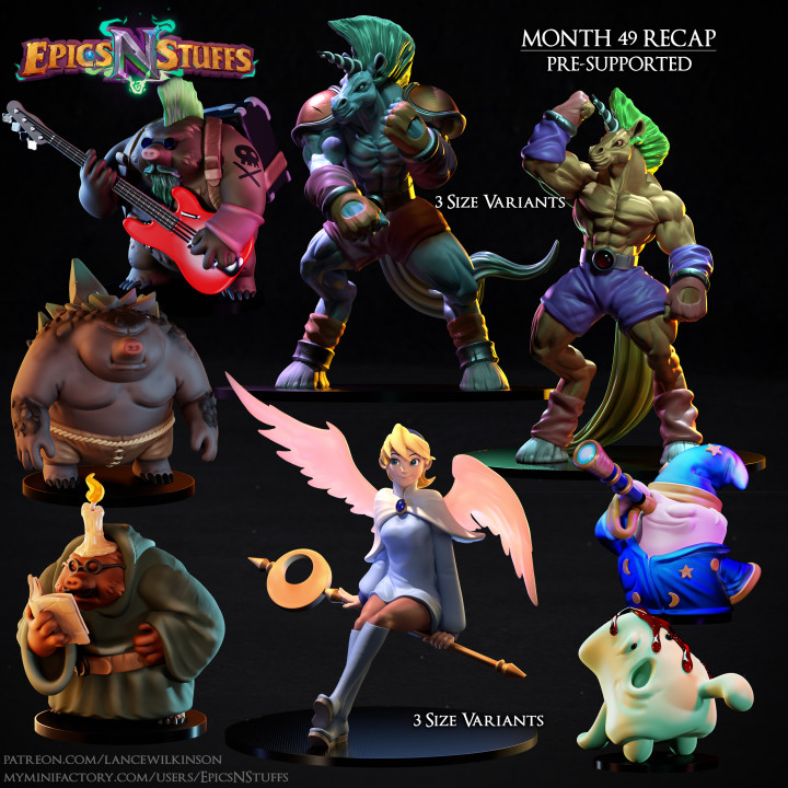 Epics 'N' Stuffs Month 49 Releases - pre-supported image