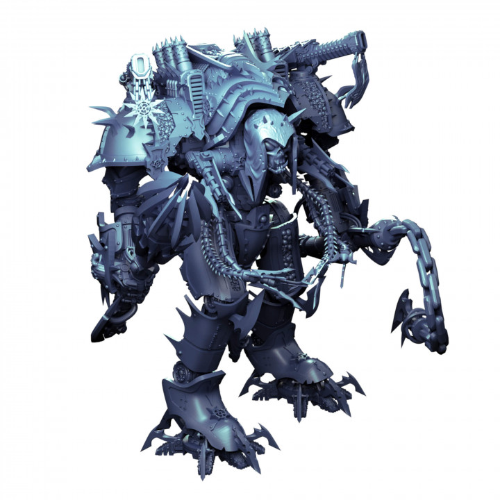 Chaos Infused Abomination Knight 41st Millennium Sci Fi Robots image