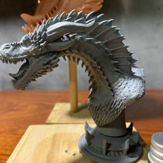 Picture of print of Drogon Bust