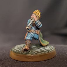 Picture of print of Quinkin, Halfling Rogue | PRESUPPORTED | The Caverns of Aberrant Horror