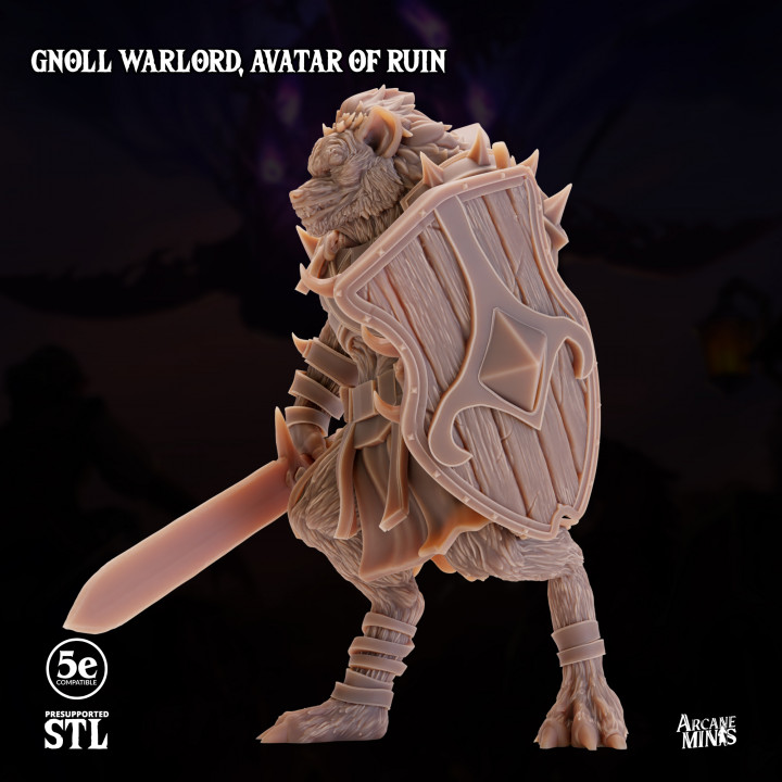 Gnoll Warlord, Avatar of Ruin image