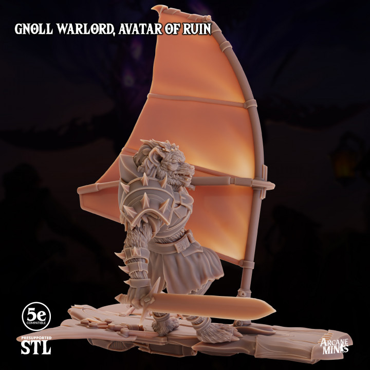 Gnoll Warlord, Avatar of Ruin image