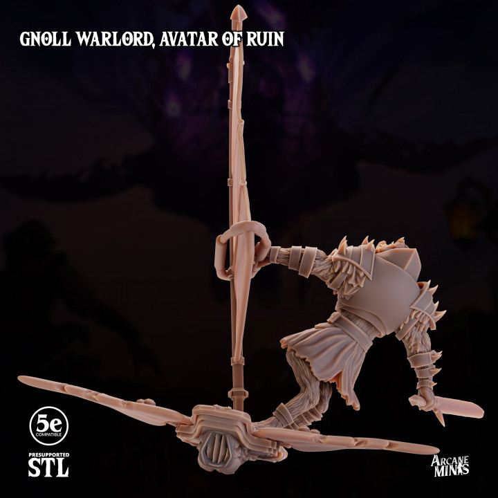 Gnoll Warlord, Avatar of Ruin image