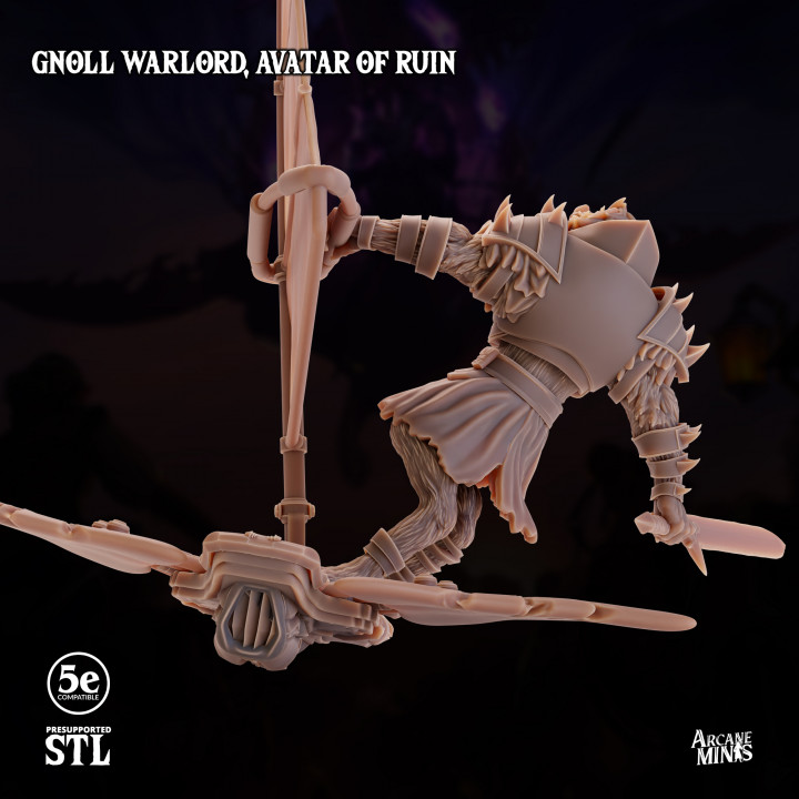 Gnoll Warlord, Avatar of Ruin image