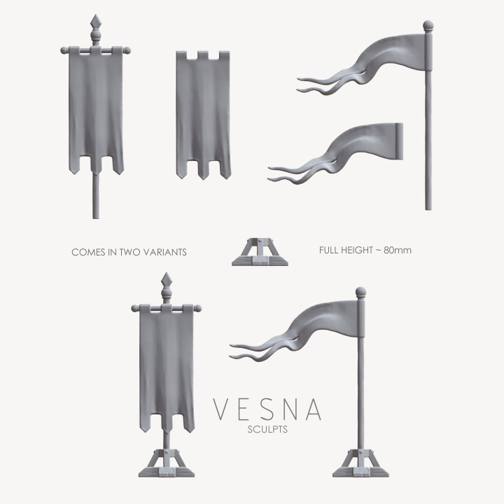 MEDIEVAL BANNERS PACK image