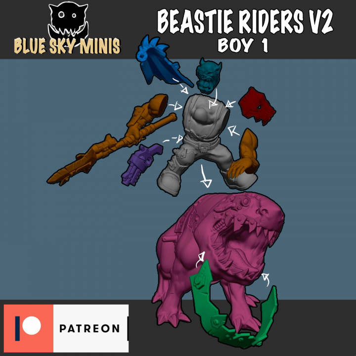 Beastie Riders v2 image