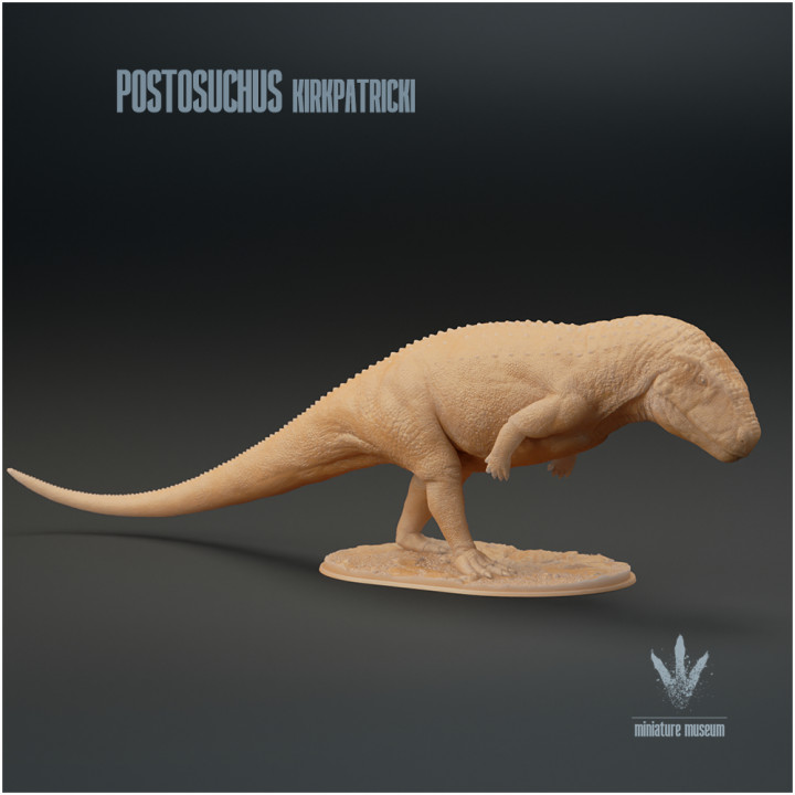 Postosuchus kirkpatricki : Bipedal pose