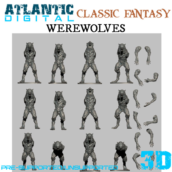 Classic Fantasy Werewolves image
