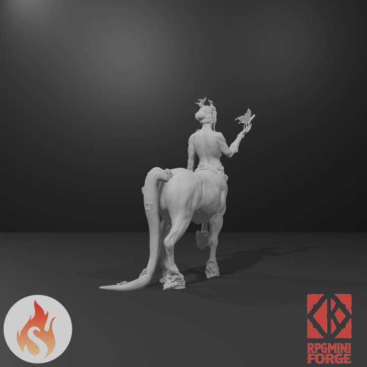 Hazel - (SFW) Standing Centaur Pin-Up - Spicy Arts image