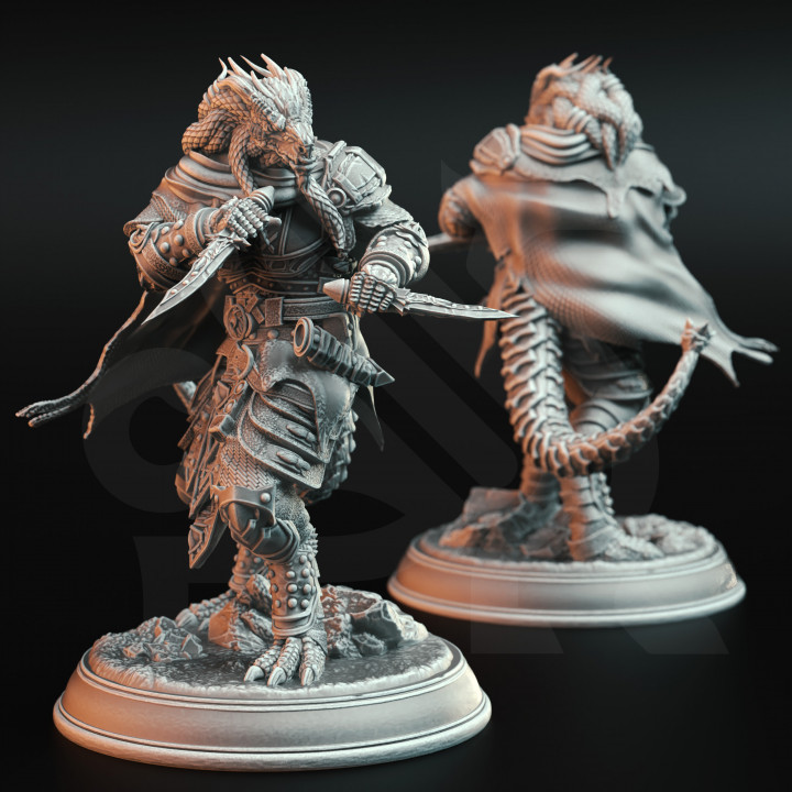 Dragonborn Assassin Rogue - Umbrascale image