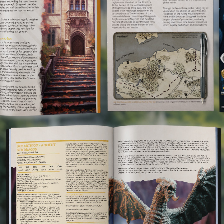 DM Stash 5E Campaign - Draconic Hollows