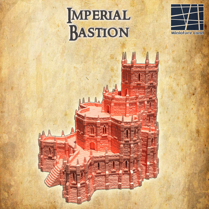Imperial Bastion - Tabletop Terrain - 28 MM