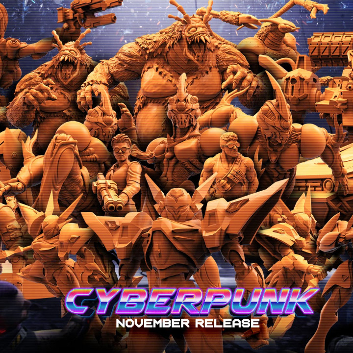 NOVEMBER 2023 TRIBES - CYBERPUNK RELEASE