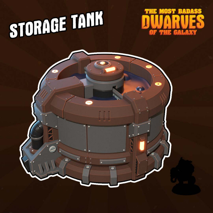 Storage Tank - Sci-Fi Terrain image