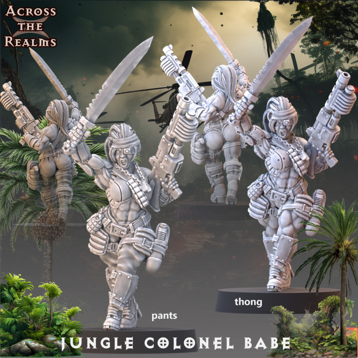 Jungle Colonel Babe image