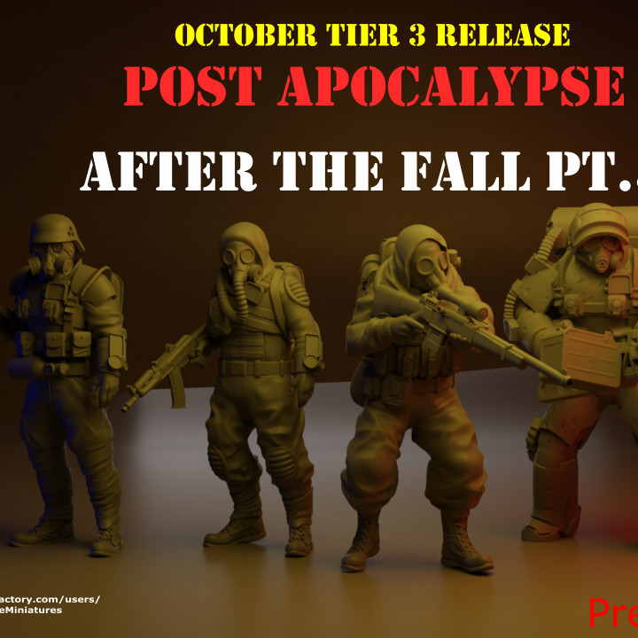 TurnBase Miniatures: Wargames- Post apocalypse, After The Fall PT. 3