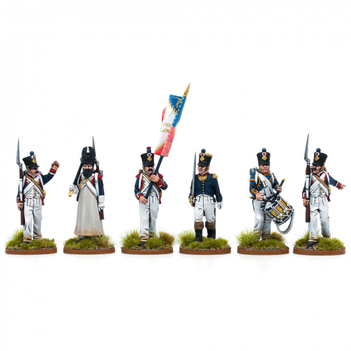 Napoleonic French Line Infantry Command Battalion image