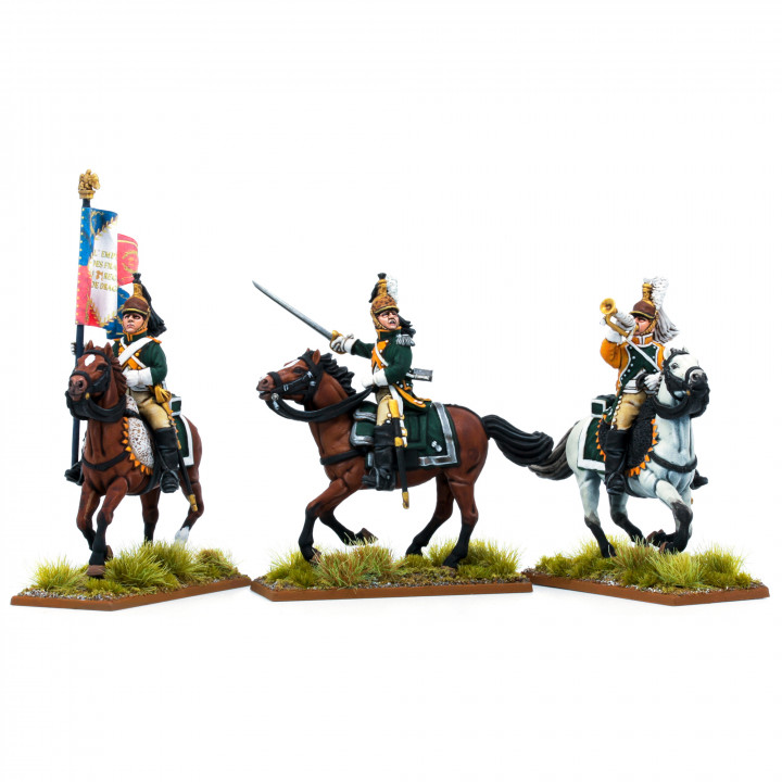 Napoleonic French Dragoons Command image