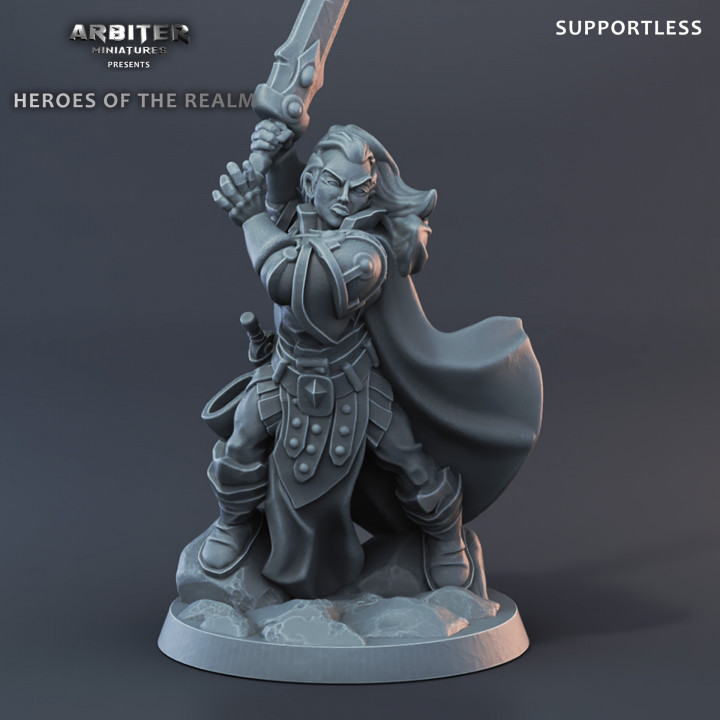 Supportless Paladin Female 01