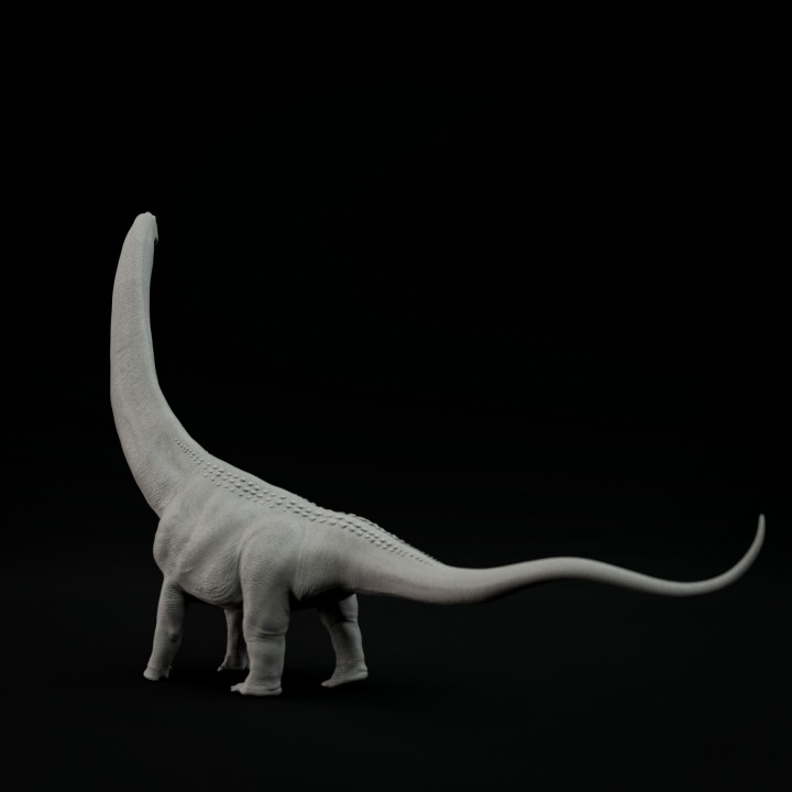 Argentinosaurus 1-100 scale pre-supported dinosaur image