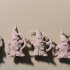 Battle for Shroom Pass - Monopose Gnome Army print image