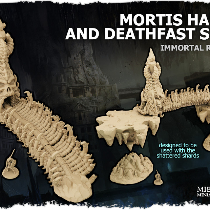 Immortal Realms: Mortis Haunt and Deathfast Span's Cover
