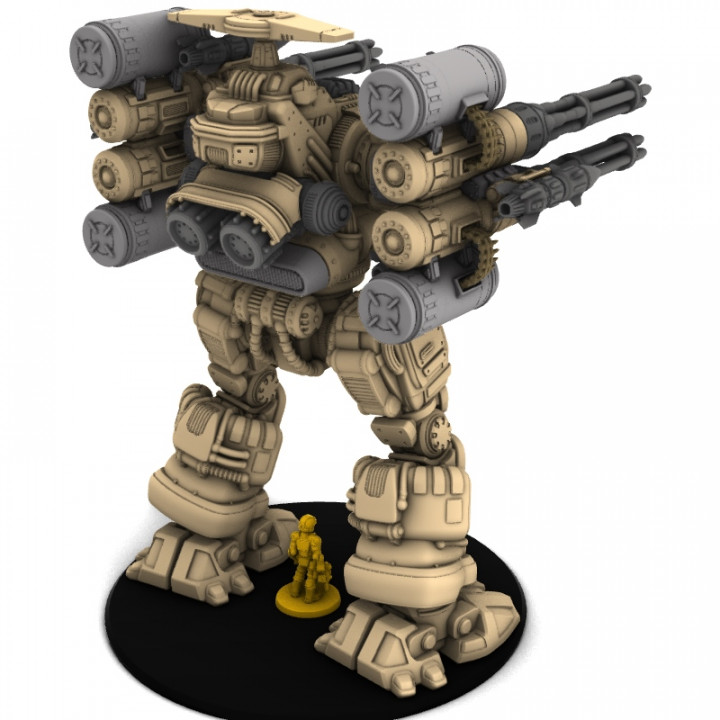 Project Fusileer-28mm Fire Support and Air Defense Mech image