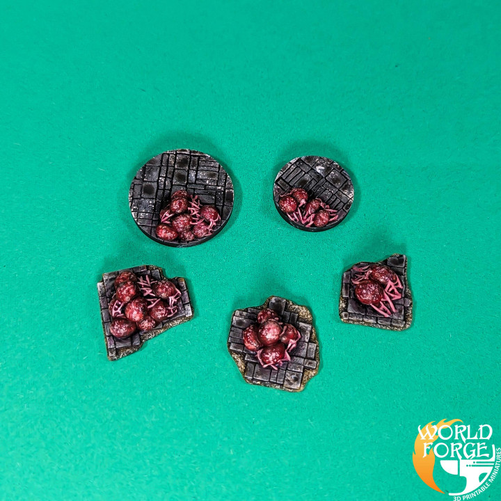 Dark Elf Bases x5