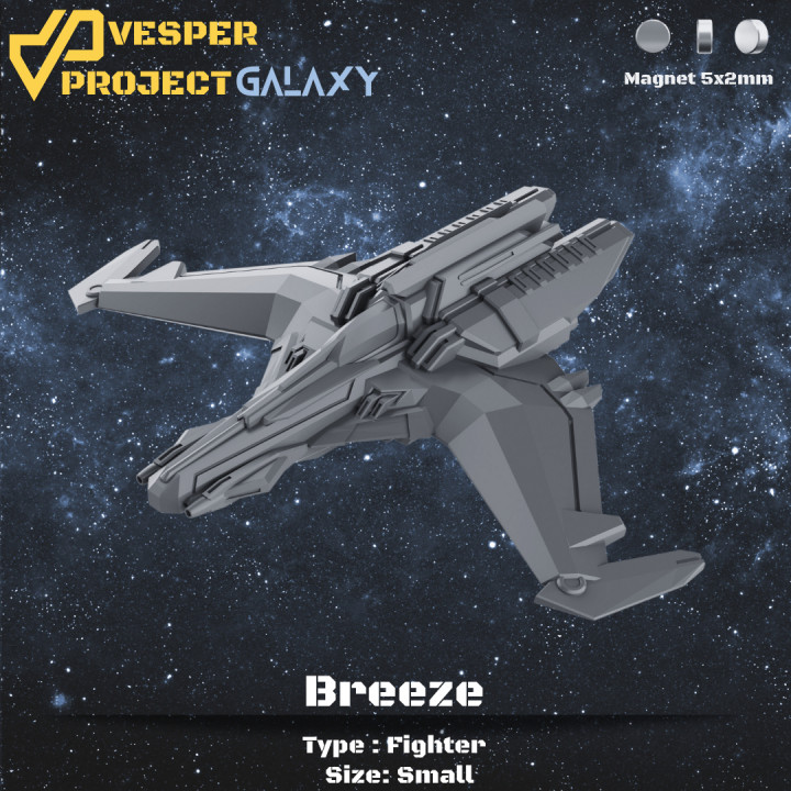 3D Printable Breeze by Vesper Project