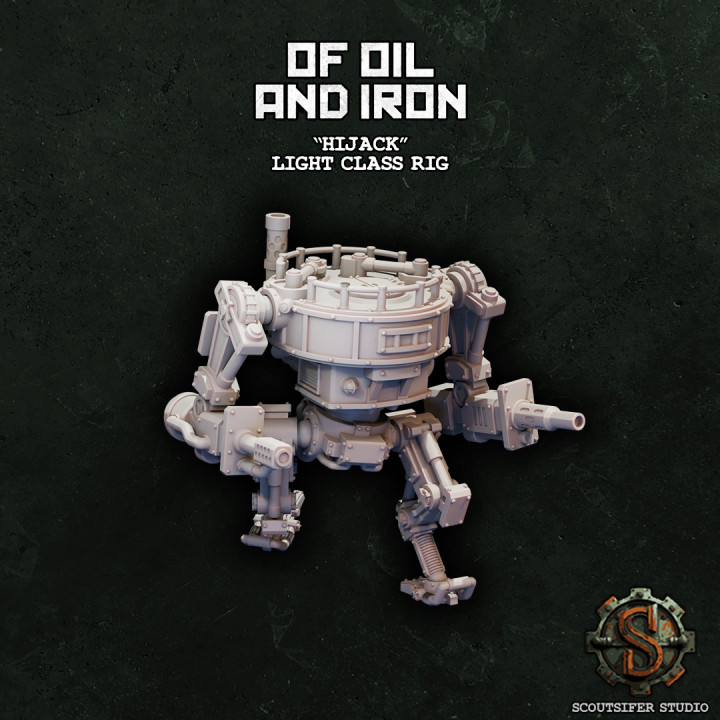 "Hijack" Light Rig | Dieselpunk Mech