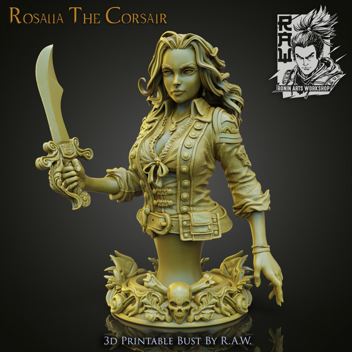 Rosalia The Corsair - Pirate Bust image