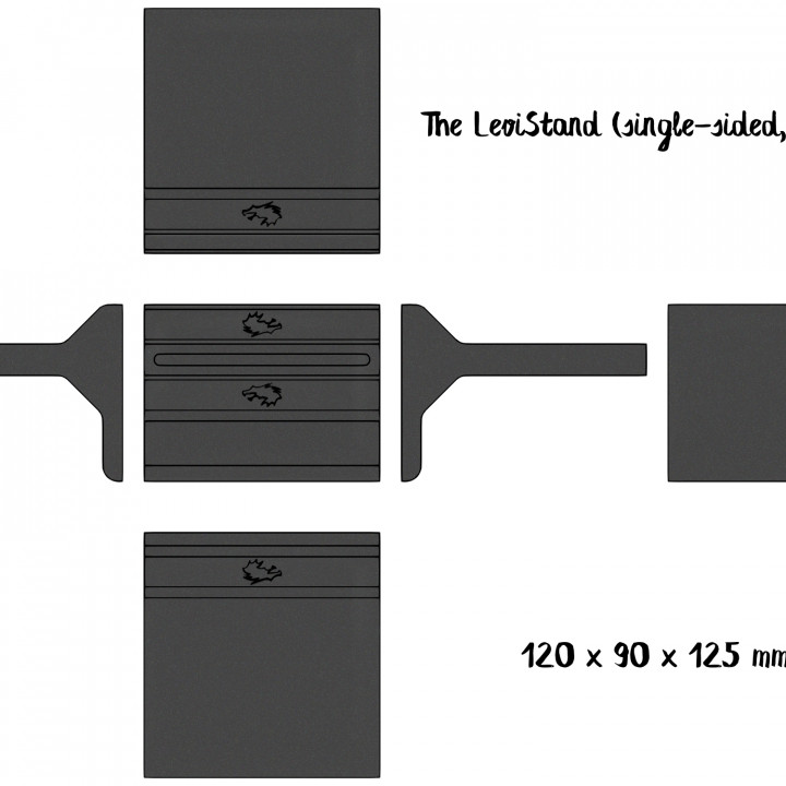 The LeviStand (single-sided) image