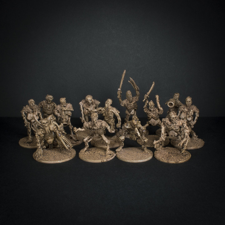 Plague Peasants - Modular Set image