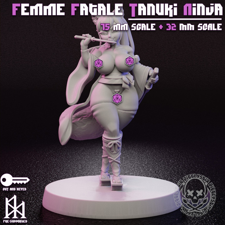 Femme Fatale Tanuki Ninja