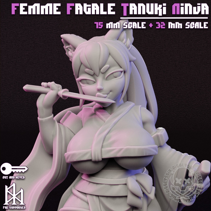 Femme Fatale Tanuki Ninja image