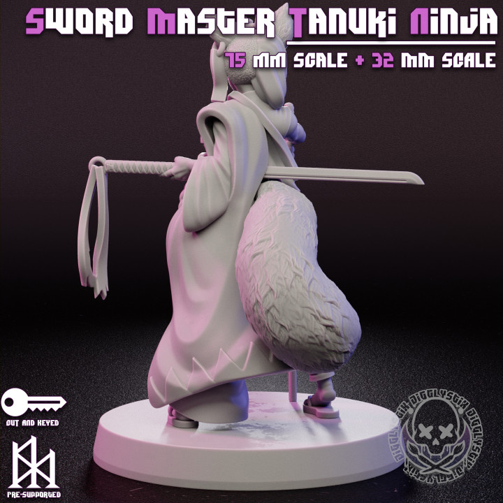Sword Master Tanuki Ninja image