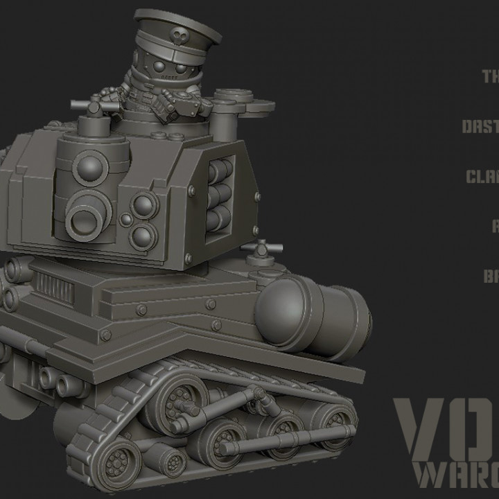 WARPOD Clanker Secutron 'VORP' Medium Warcrate image