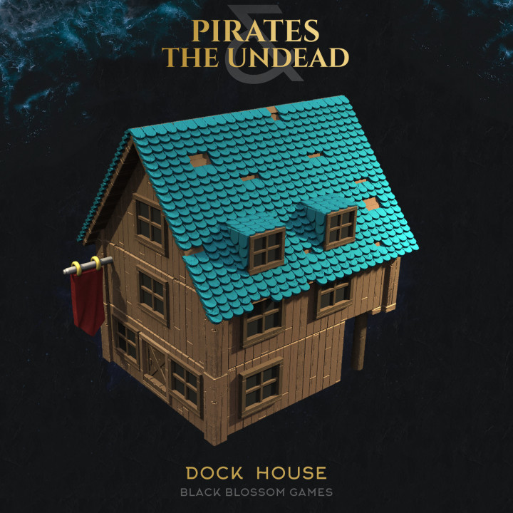 Dock House :: UMC 02 Pirates vs the Undead :: Black Blossom Games image