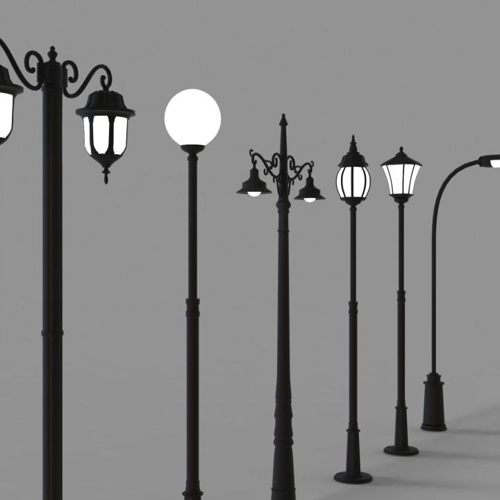 lamp posts image