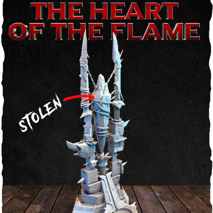 The Heart of the Flame's Cover