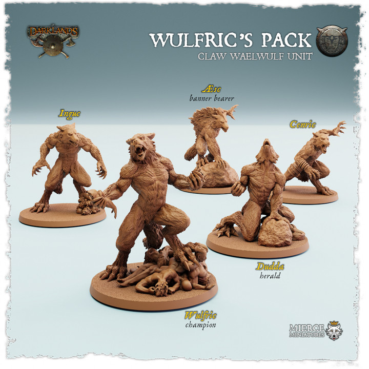 Anglecynn Wulfric's Pack, Claw Wælwulf Unit image