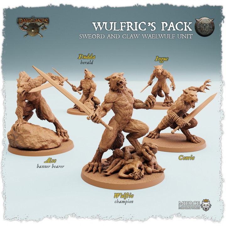 Anglecynn Wulfric's Pack, Sword and Claw Wælwulf Unit image