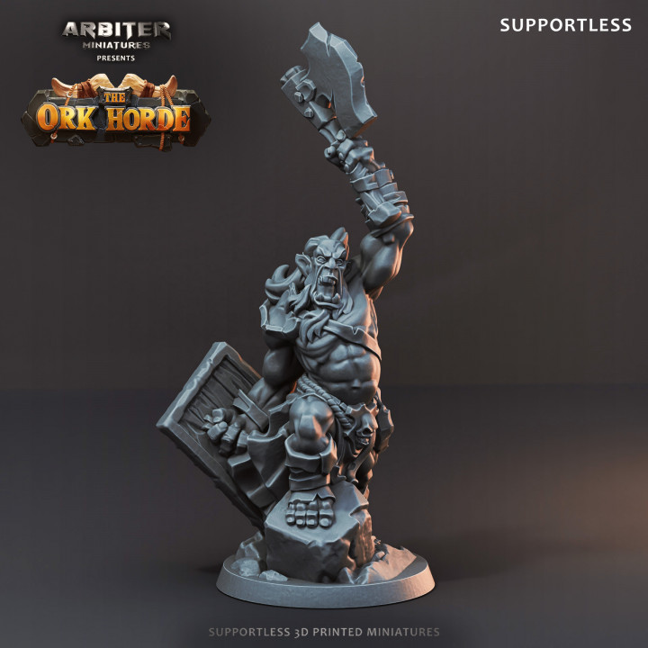 Supportless Ork Axe 02 image