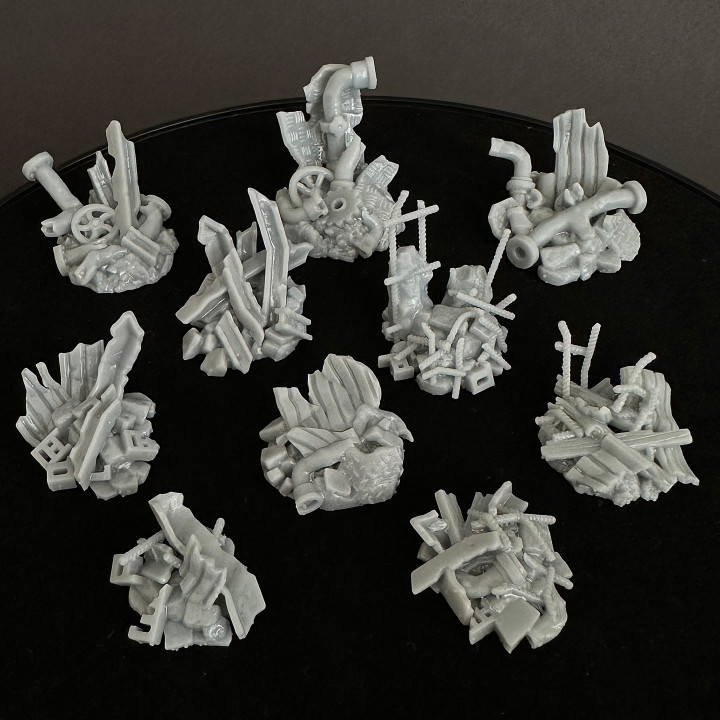 Fallout set - Basing Bits