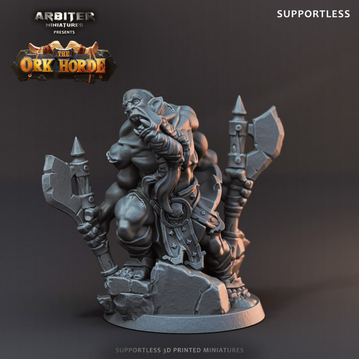 Supportless Ork Blood Rager 01