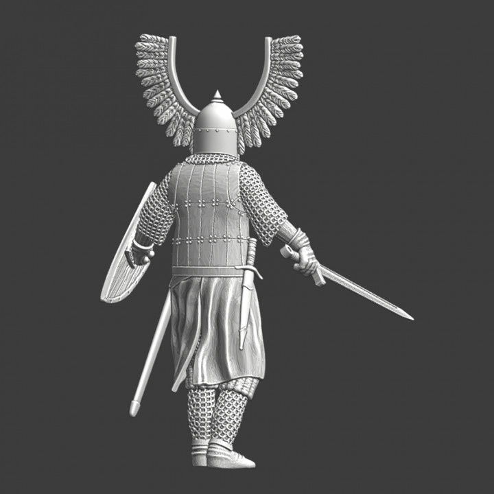 Teutonic Order Commander - Wargaming model image