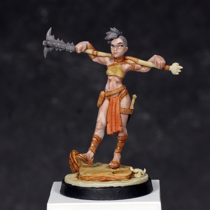 Desert Warrior Laschal - 32mm - Miniature