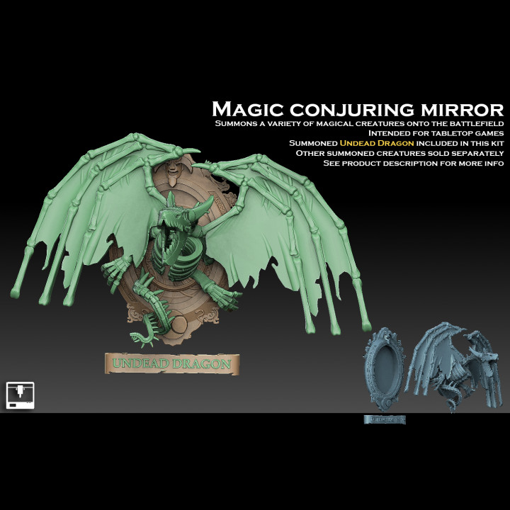 Magic Conjuring Mirror Undead Version