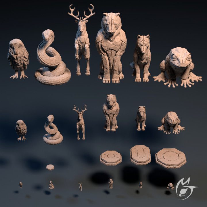 The Druid Grove Bundle with Statues image