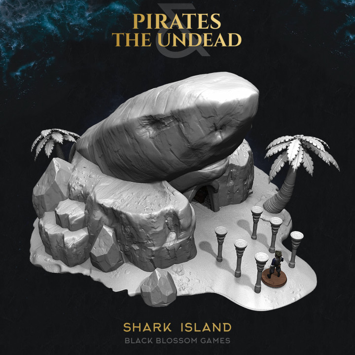 Pirate Shark Island :: UMC 02 Pirates vs the Undead :: Black Blossom Games image